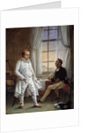 Portrait of Napoleon I Dictating his Memoirs to General Gourgaud by Charles Auguste Steuben