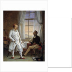 Portrait of Napoleon I Dictating his Memoirs to General Gourgaud by Charles Auguste Steuben