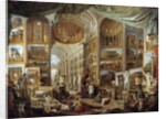 Gallery of Ancient Rome's views - by Giovanni Paolo Pannini