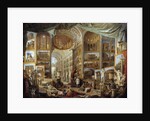 Gallery of Ancient Rome's views - by Giovanni Paolo Pannini