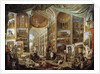 Gallery of Ancient Rome's views - by Giovanni Paolo Pannini