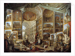 Gallery of Ancient Rome's views - by Giovanni Paolo Pannini
