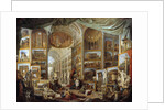 Gallery of Ancient Rome's views - by Giovanni Paolo Pannini