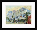 The Restaurant de la Sirene at Asnieres - by Vincent Van Gogh