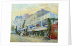 The Restaurant de la Sirene at Asnieres - by Vincent Van Gogh