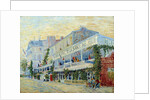 The Restaurant de la Sirene at Asnieres - by Vincent Van Gogh