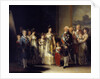 Charles IV of Spain (1748-1819) and his family - by Francisco de