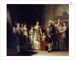 Charles IV of Spain (1748-1819) and his family - by Francisco de
