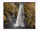 Aerial view of Seljalandsfoss Waterfall, Iceland by Anonymous
