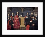 The Provost of the Merchants and Aldermen of Paris by Philippe de Champaigne