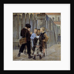 The meeting. Slum children by Maria Konstantinovna Bashkirtseff