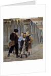 The meeting. Slum children by Maria Konstantinovna Bashkirtseff
