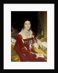 Portrait of Madame de Senonnes by Jean Auguste Dominique Ingres