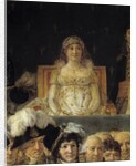 Detail of The Consecration of the Emperor Napoleon I by Jacques Louis David