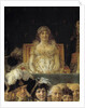 Detail of The Consecration of the Emperor Napoleon I by Jacques Louis David