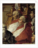 Detail of The Consecration of the Emperor Napoleon I by Jacques Louis David