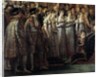Detail of The Consecration of the Emperor Napoleon I by Jacques Louis David