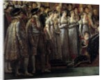 Detail of The Consecration of the Emperor Napoleon I by Jacques Louis David