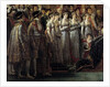 Detail of The Consecration of the Emperor Napoleon I by Jacques Louis David