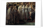 Detail of The Consecration of the Emperor Napoleon I by Jacques Louis David