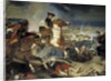 Turenne at the battle of the Dunes by Charles Philippe Lariviere