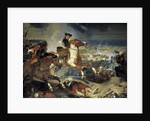 Turenne at the battle of the Dunes by Charles Philippe Lariviere