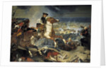 Turenne at the battle of the Dunes by Charles Philippe Lariviere