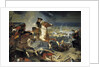 Turenne at the battle of the Dunes by Charles Philippe Lariviere