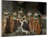Henri d'Orleans Receiving Knight of the Order of the Holy Spirit by Philippe de Champaigne