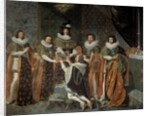 Henri d'Orleans Receiving Knight of the Order of the Holy Spirit by Philippe de Champaigne