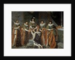 Henri d'Orleans Receiving Knight of the Order of the Holy Spirit by Philippe de Champaigne