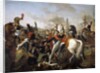 Napoleon I, injured in his foot, in front of Ratisbon by Claude Gautherot