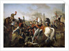 Napoleon I, injured in his foot, in front of Ratisbon by Claude Gautherot
