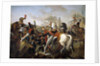 Napoleon I, injured in his foot, in front of Ratisbon by Claude Gautherot