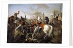 Napoleon I, injured in his foot, in front of Ratisbon by Claude Gautherot
