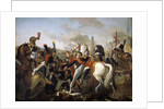 Napoleon I, injured in his foot, in front of Ratisbon by Claude Gautherot