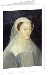 Portrait of Mary Stuart by the studio of Francois Clouet by Anonymous