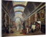Design for the Grande Galerie in the Louvre by Hubert Robert