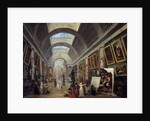Design for the Grande Galerie in the Louvre by Hubert Robert
