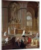 The Mass of Canon de La Porte or the Altar of Notre-Dame de Paris by Jean Jouvenet