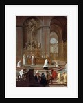 The Mass of Canon de La Porte or the Altar of Notre-Dame de Paris by Jean Jouvenet