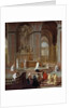 The Mass of Canon de La Porte or the Altar of Notre-Dame de Paris by Jean Jouvenet