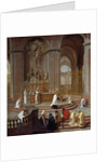 The Mass of Canon de La Porte or the Altar of Notre-Dame de Paris by Jean Jouvenet