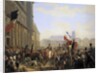 Louis Philippe, Duke of Orleans arriving to the City Hall in Paris by Eloi Firmin Feron