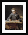 The Young Draughtsman, Portrait of Carle Vernet at the age of 14 by Nicolas Bernard Lepicie