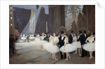 In the Wings at the Opera House by Jean Beraud