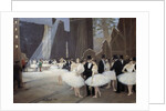 In the Wings at the Opera House by Jean Beraud