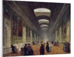 Project for the arrangement of the Grand Gallery of the Louvre by Hubert Robert