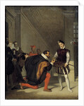 Don Pedro de Toledo kissing the sword of Henry IV in the Louvre by Jean Auguste Dominique Ingres