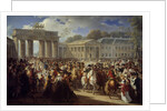 Entry of Napoleon I into Berlin by Charles Meynier